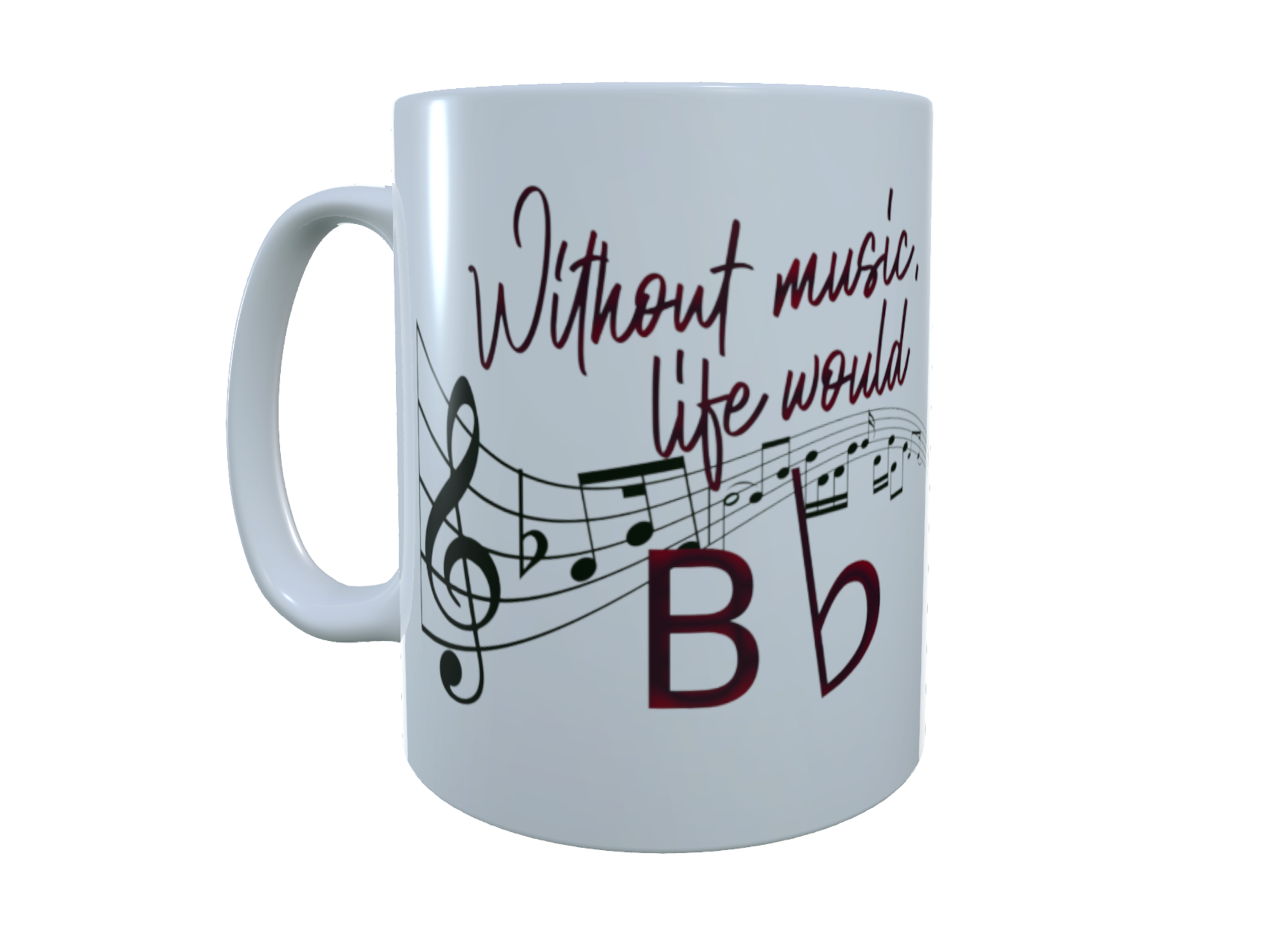 Musical Note Ceramic Mug